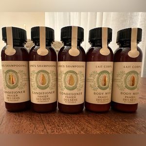 Apres Panier Des Sens French bath products conditioner bath gel body milk